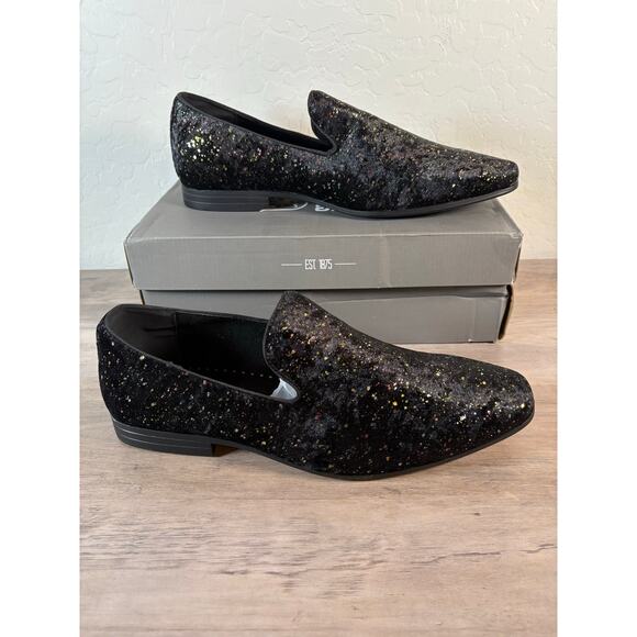 Stacy Adams Stellar Slip On Multi-Colored Black Loafer Men\'s 15 EU 48 NEW in Box main image 7